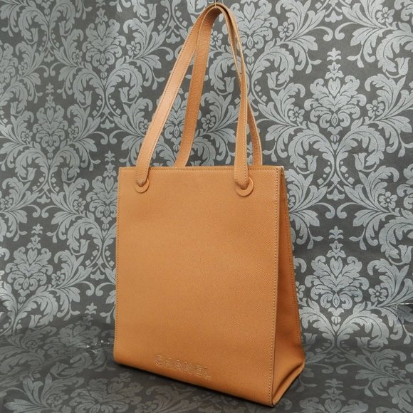 CHANEL Handbags - Chanel Caviar Brown Skin Bag